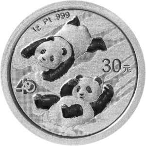 Chińska Panda 1 g Platyny 2022