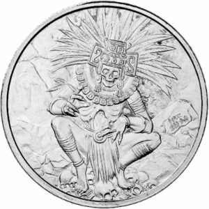 God of Death Aztec 1 uncja srebra