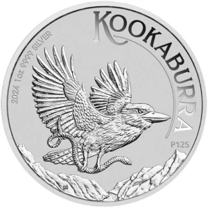 Kookaburra 1 uncja srebra 2024