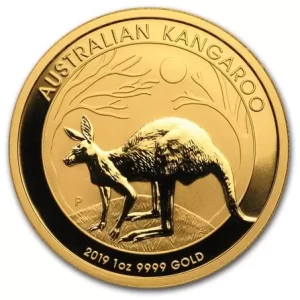 Australijski Kangur 1 uncja Złota Lata losowe