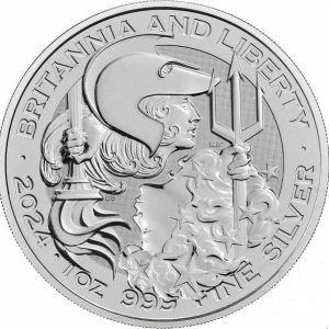 Britannia and Liberty 1 uncja srebra 2024