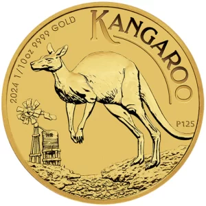 Australijski Kangur 1/10 uncji złota 2024