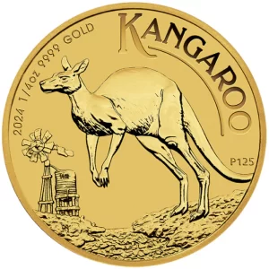 Australijski Kangur 1/4 uncji złota 2024