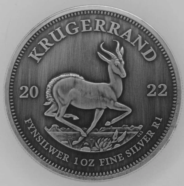 Krugerrand 1 uncja Srebra 2023 Antique